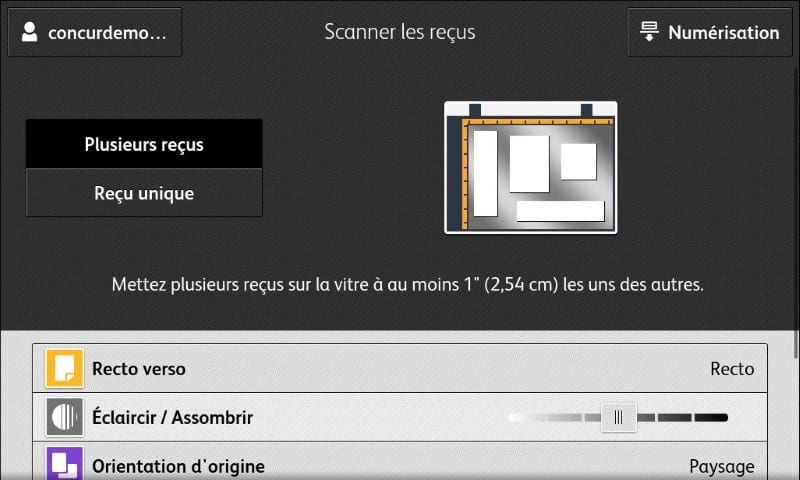 Concur Scan-Belege Concur Scan-Belege