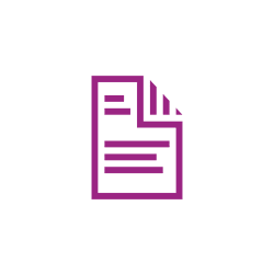 Dokumentsymbol violett Dokumentsymbol violett