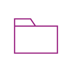 DocuSign-Ordnersymbol violett DocuSign-Ordnersymbol violett