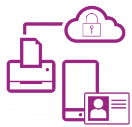 Symbol violettes sicheres Netzwerk Symbol violettes sicheres Netzwerk