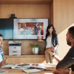 Xerox® B305 Multifunktionsdrucker in Arbeitssituation