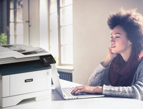 Xerox® B315 Multifunktionsdrucker in Arbeitssituation