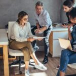 Xerox® VersaLink® B620 Office-Drucker am Arbeitsplatz